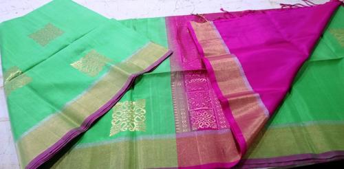 SOFT SILK SAREE WITH BLOUSE
